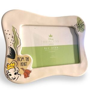 Rae Dunn x Disney Princess Tiana Princess Frog 4x6 Ceramic Picture Frame